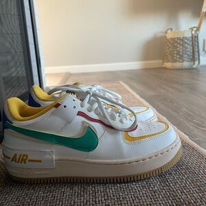 Nike Air Force 1  with Multicolor Accents